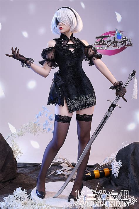 2Bコスプレ 2B from NieR:Automata .